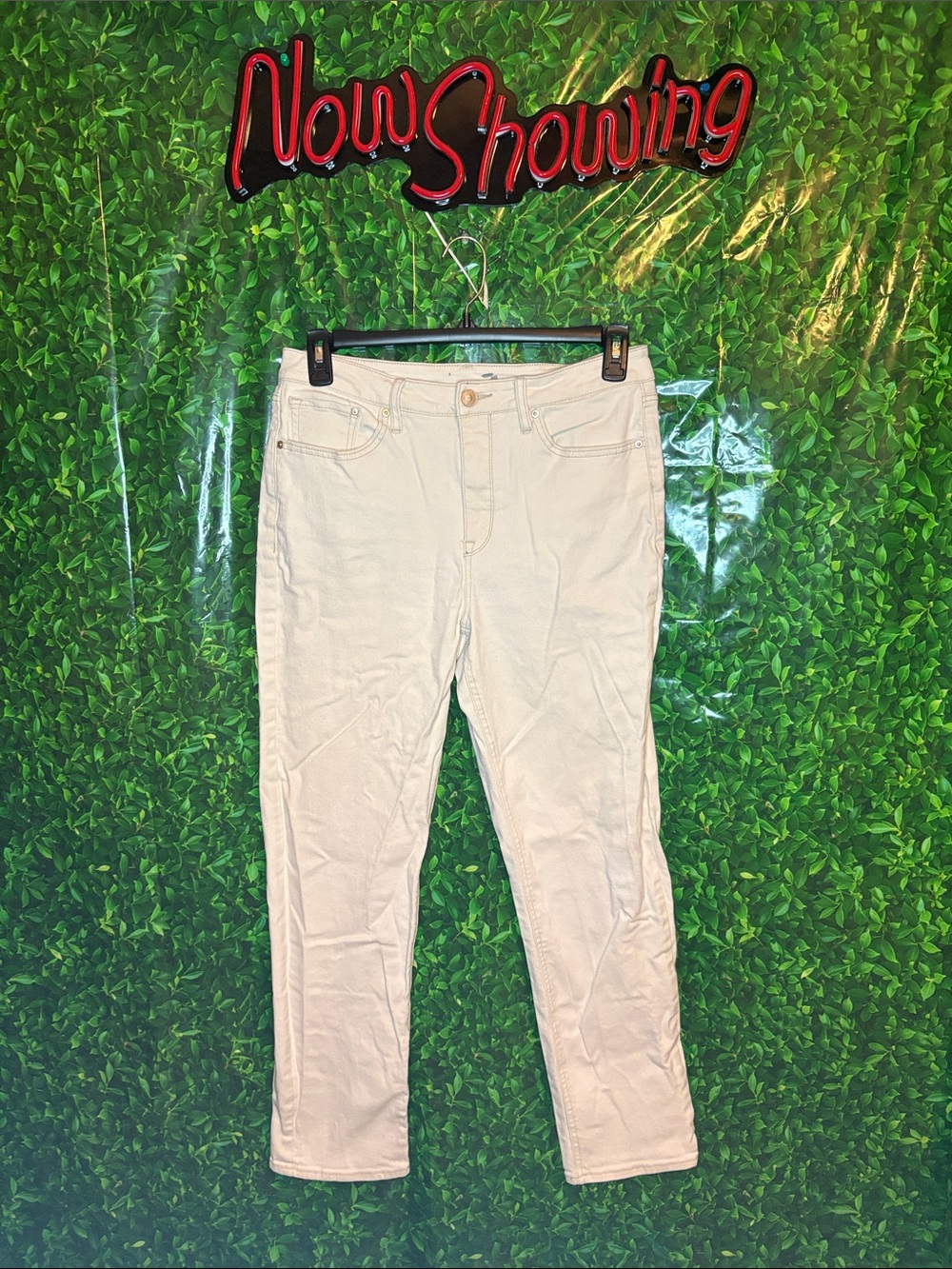 Seven7 Women's Skinny Jeans in Cream